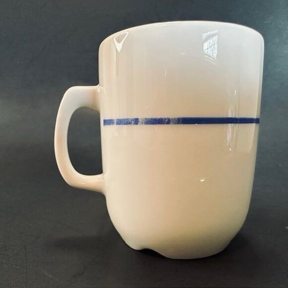 Porsgrund Porcelain Norway 65, Mini Expresso Coffee Cup/Mug White Nautical Flag - Picture 3 of 16